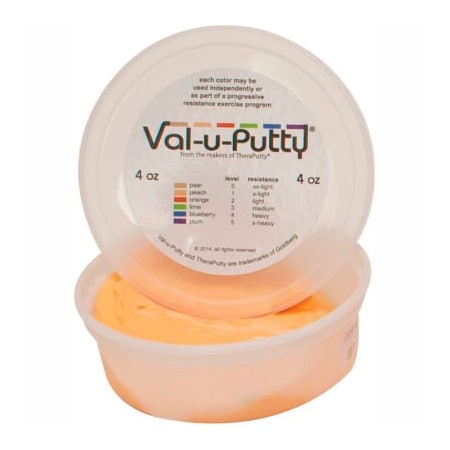 Val-u-Putty„¢ Exercise Putty, Peach, X-Soft, 4 Ounce